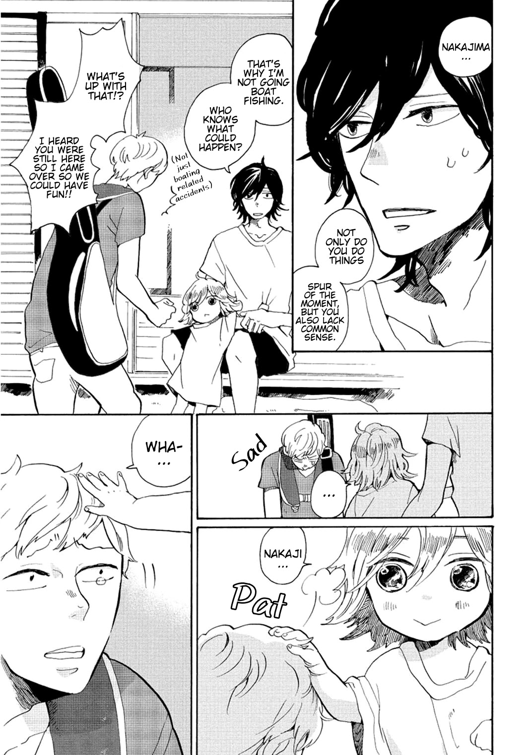 Udon no Kuni no Kin'iro Kemari Chapter 5 page 7 - Chapter 5: Red Lighthouse