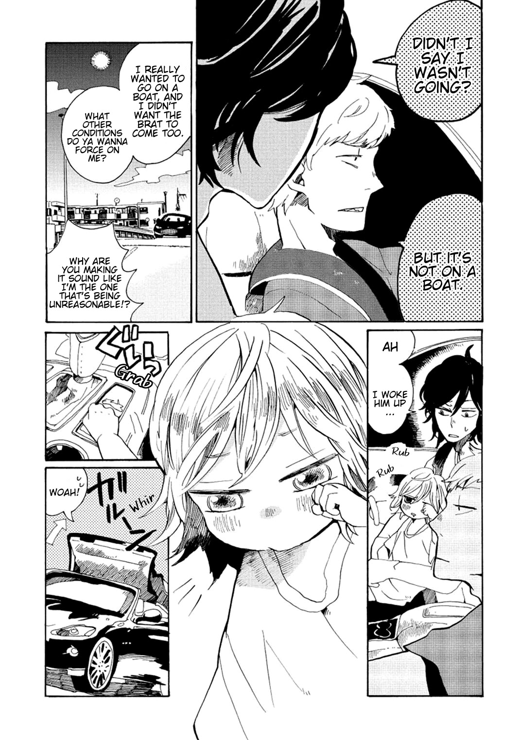 Udon no Kuni no Kin'iro Kemari Chapter 5 page 9 - Chapter 5: Red Lighthouse