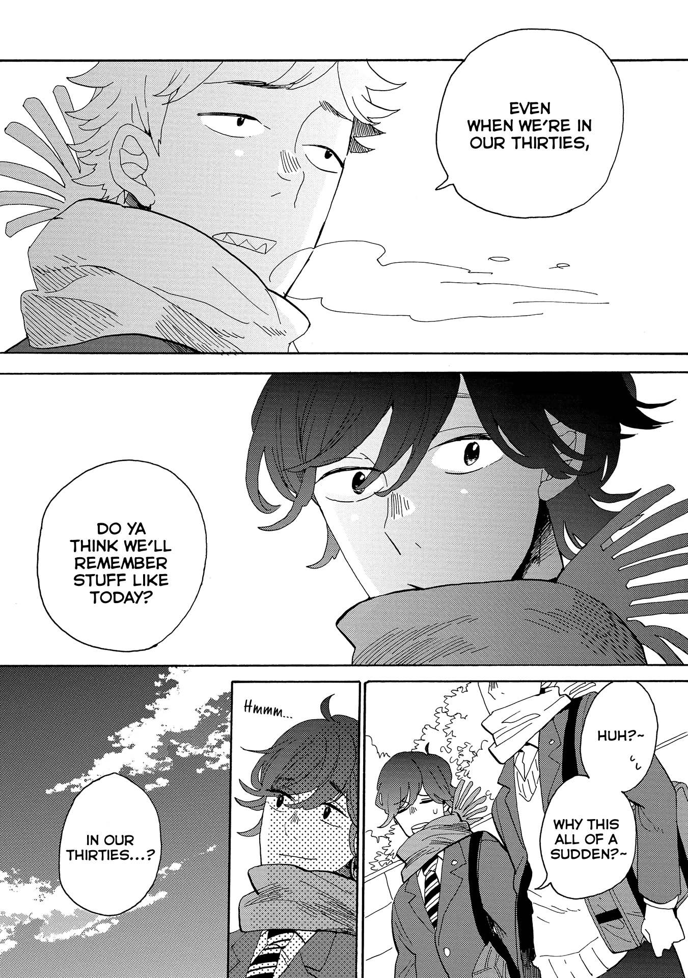 Udon no Kuni no Kin'iro Kemari Chapter 51.5 page 11 - Chapter 51.5: The Way Home From The Graduation Ceremony