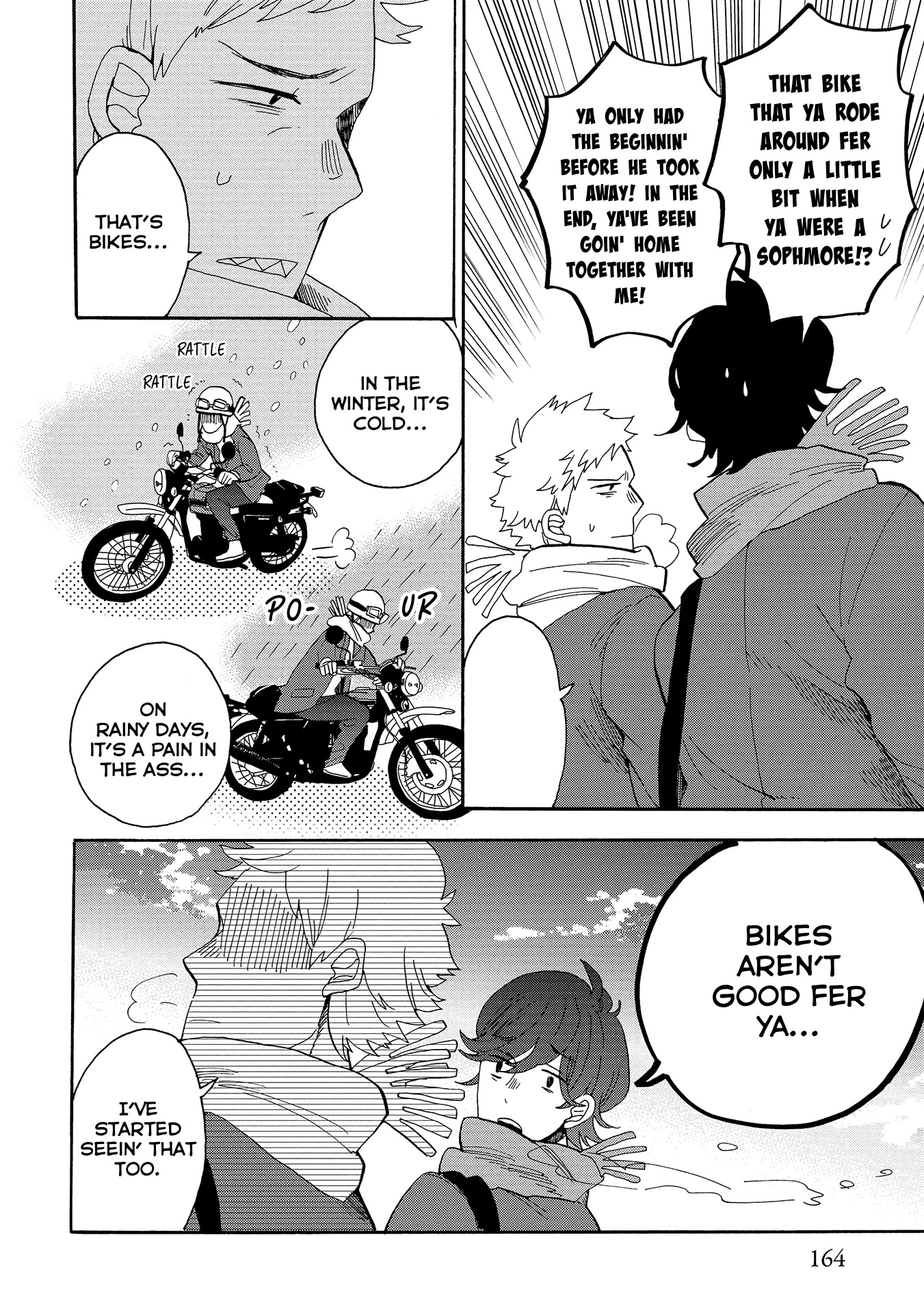 Udon no Kuni no Kin'iro Kemari Chapter 51.5 page 9 - Chapter 51.5: The Way Home From The Graduation Ceremony