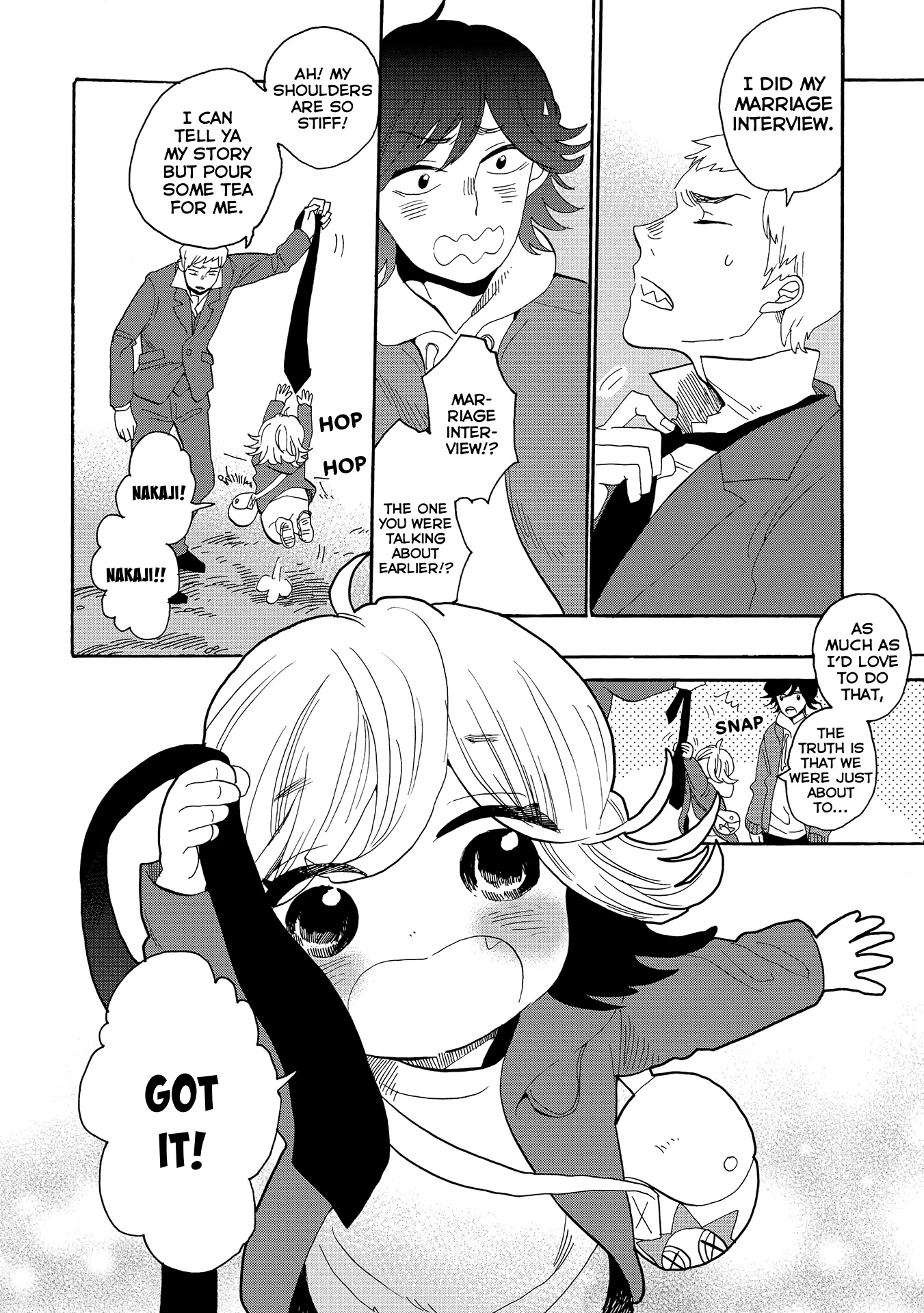 Udon no Kuni no Kin'iro Kemari Chapter 52 page 10 - Chapter 52: Hardtacks