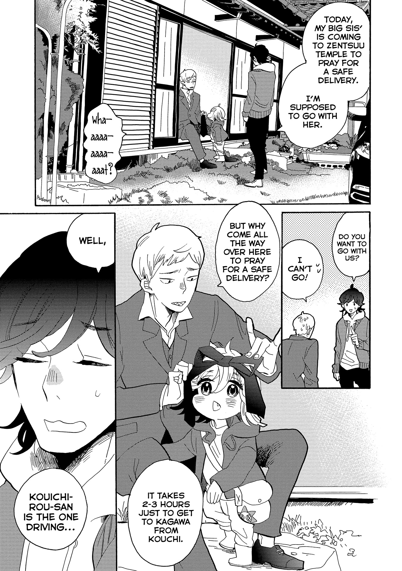 Udon no Kuni no Kin'iro Kemari Chapter 52 page 11 - Chapter 52: Hardtacks