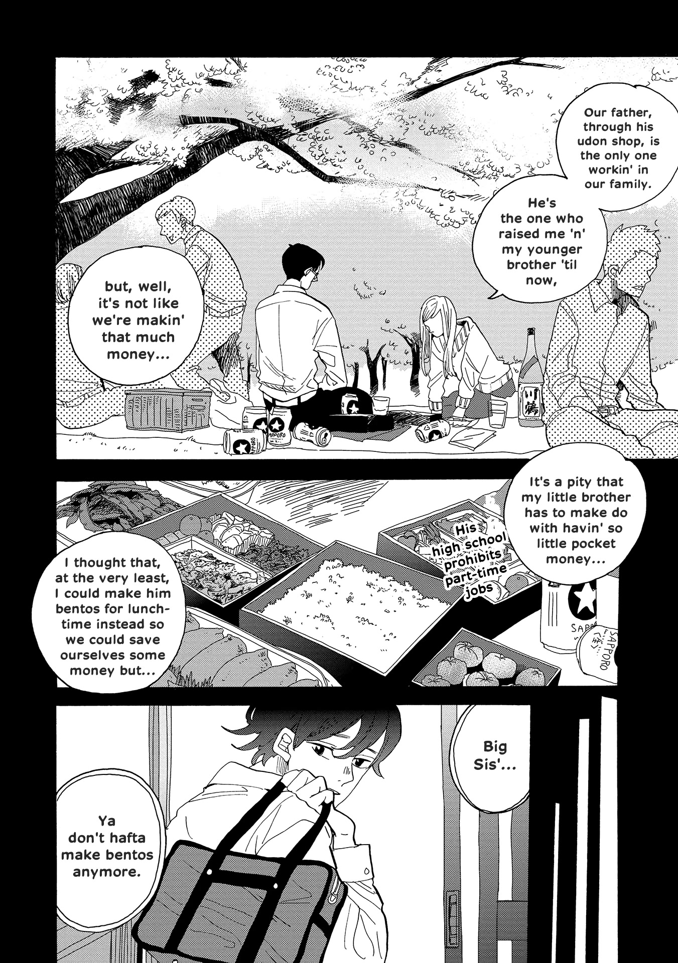 Udon no Kuni no Kin'iro Kemari Chapter 52 page 28 - Chapter 52: Hardtacks