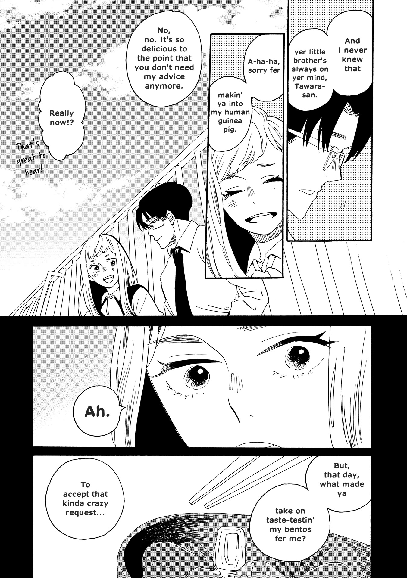Udon no Kuni no Kin'iro Kemari Chapter 52 page 34 - Chapter 52: Hardtacks