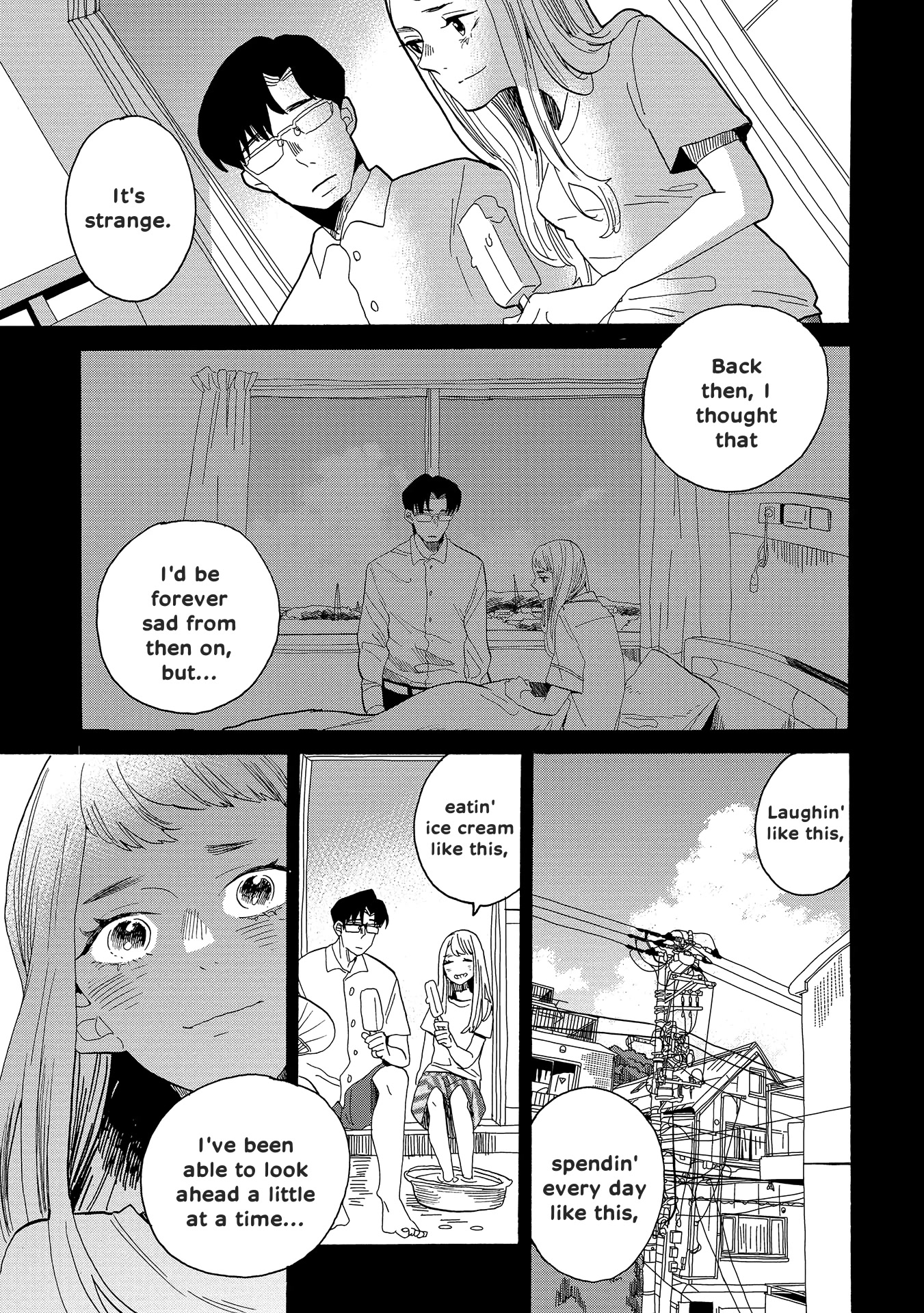 Udon no Kuni no Kin'iro Kemari Chapter 53 page 14 - Chapter 53: Zentsuu Temple