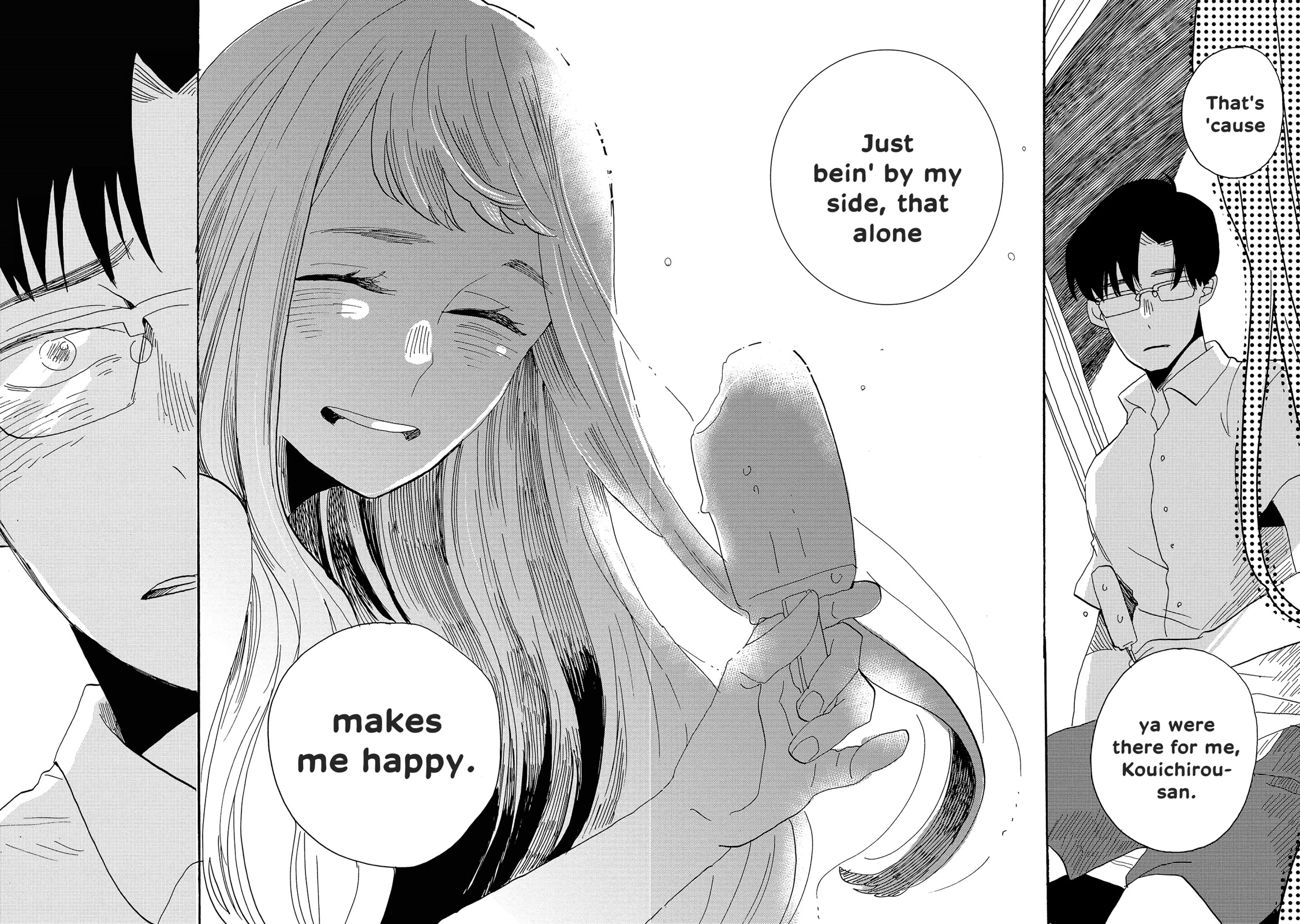 Udon no Kuni no Kin'iro Kemari Chapter 53 page 15 - Chapter 53: Zentsuu Temple