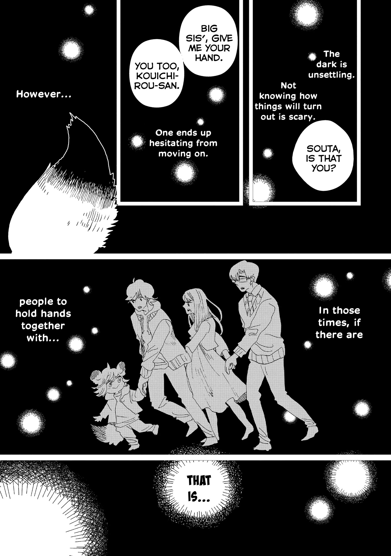 Udon no Kuni no Kin'iro Kemari Chapter 53 page 23 - Chapter 53: Zentsuu Temple