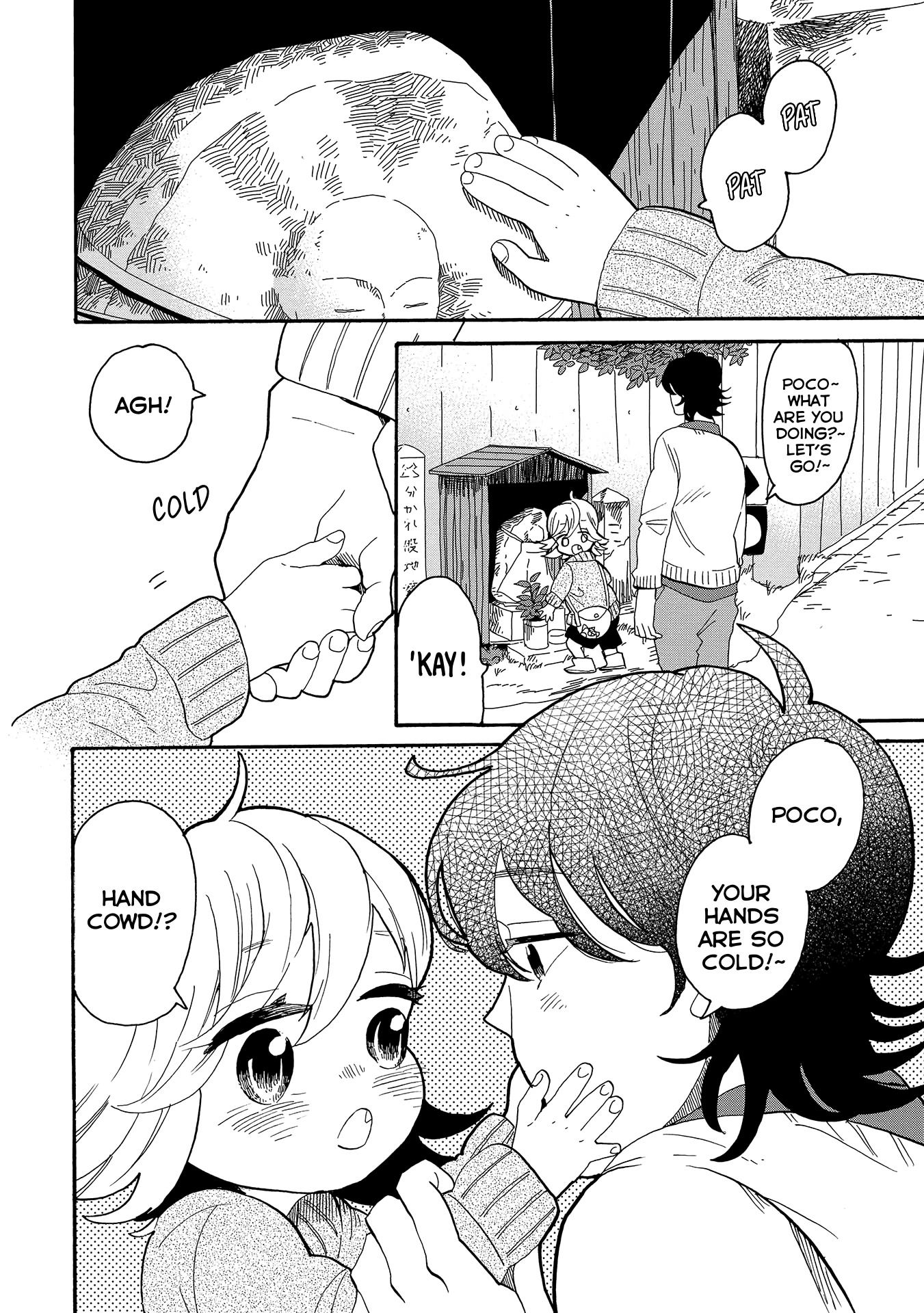 Udon no Kuni no Kin'iro Kemari Chapter 57 page 3 - Chapter 57: Mittens