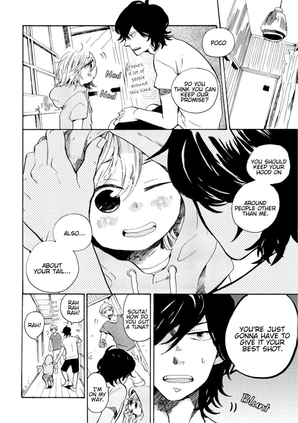 Udon no Kuni no Kin'iro Kemari Chapter 6 page 10 - Chapter 6: Tosatsuru