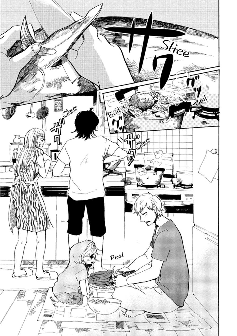 Udon no Kuni no Kin'iro Kemari Chapter 6 page 11 - Chapter 6: Tosatsuru