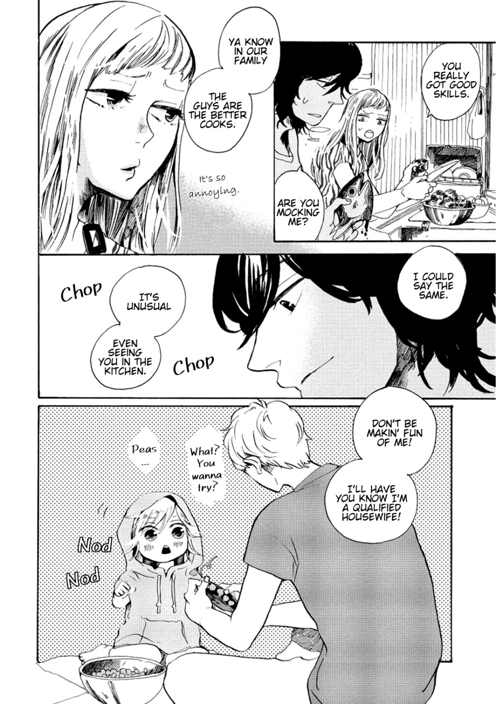 Udon no Kuni no Kin'iro Kemari Chapter 6 page 12 - Chapter 6: Tosatsuru
