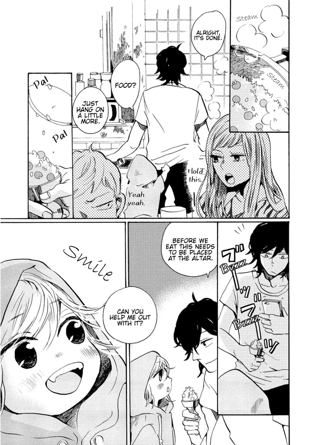 Udon no Kuni no Kin'iro Kemari Chapter 6 page 17 - Chapter 6: Tosatsuru
