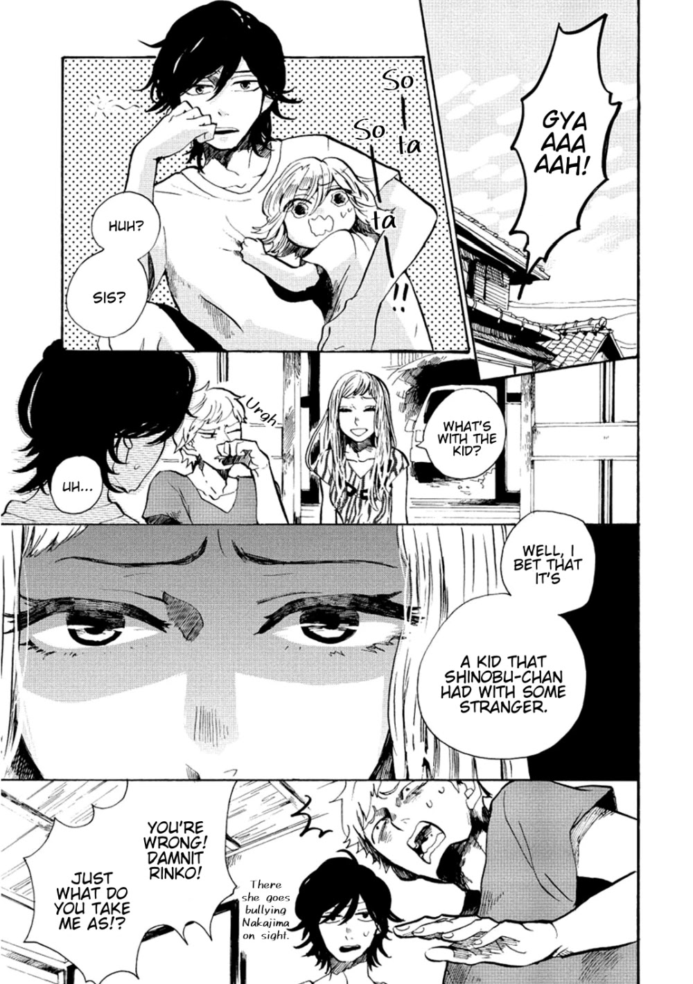 Udon no Kuni no Kin'iro Kemari Chapter 6 page 5 - Chapter 6: Tosatsuru