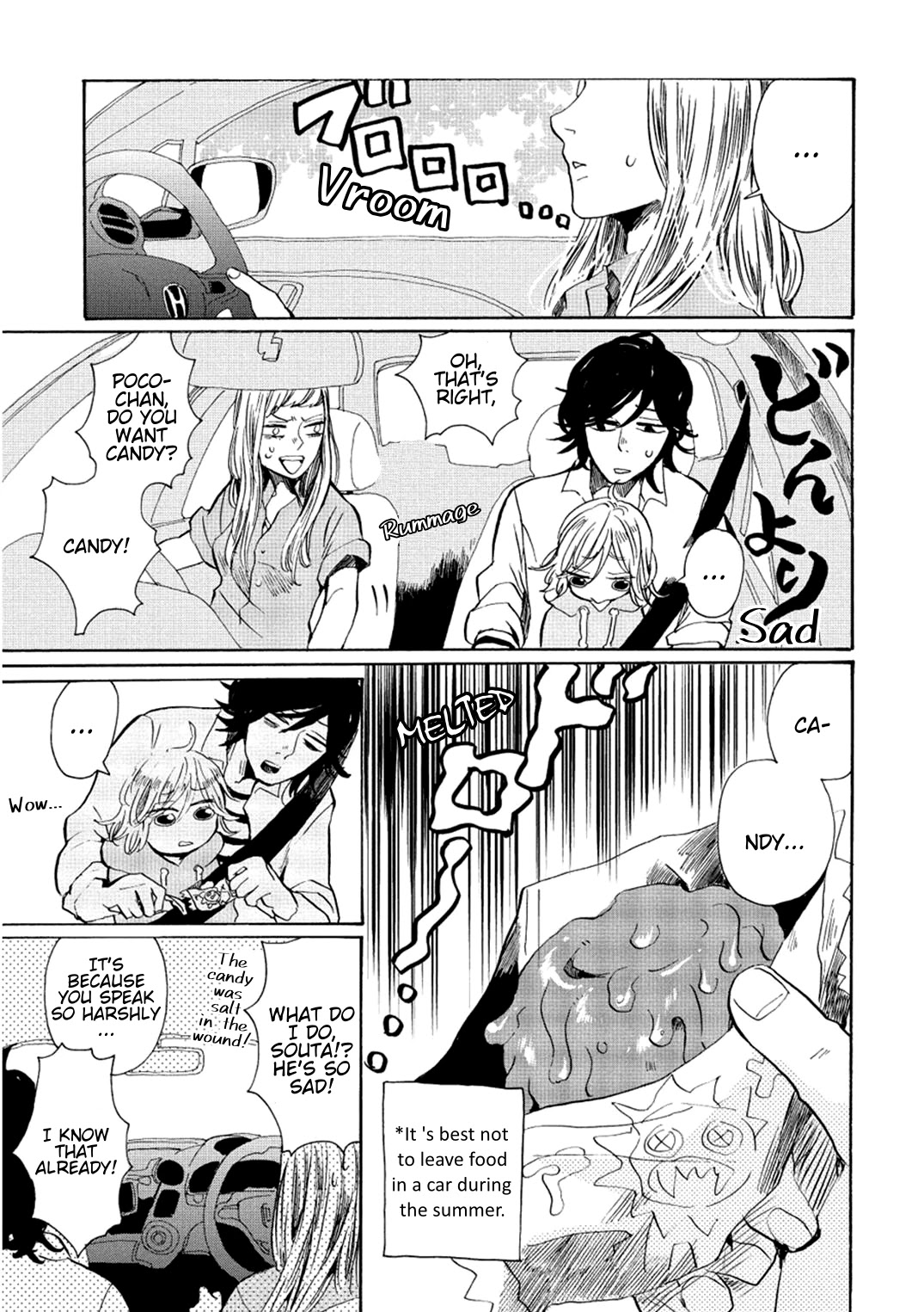 Udon no Kuni no Kin'iro Kemari Chapter 7 page 15 - Chapter 7: Kazura Bridge