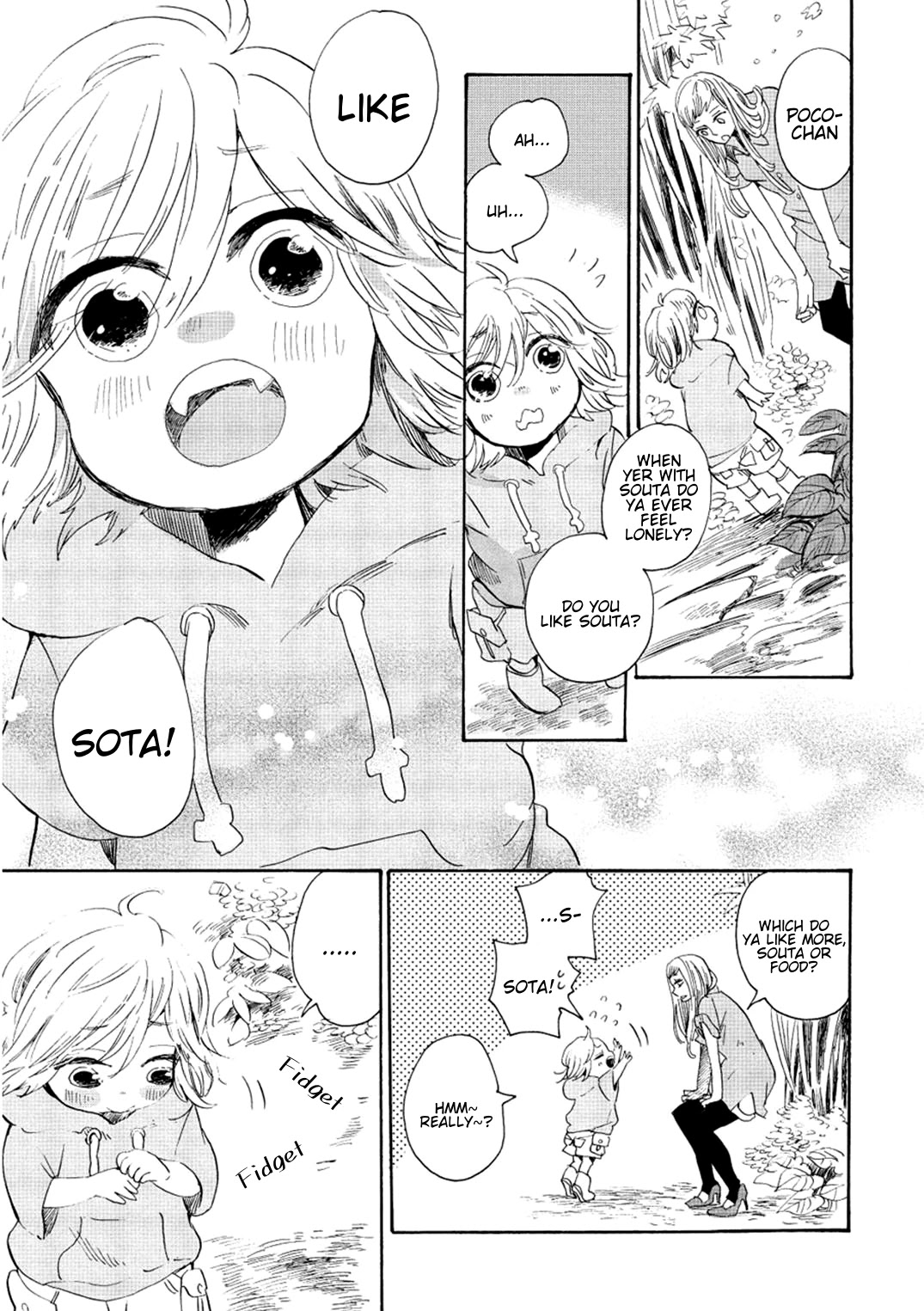 Udon no Kuni no Kin'iro Kemari Chapter 7 page 26 - Chapter 7: Kazura Bridge