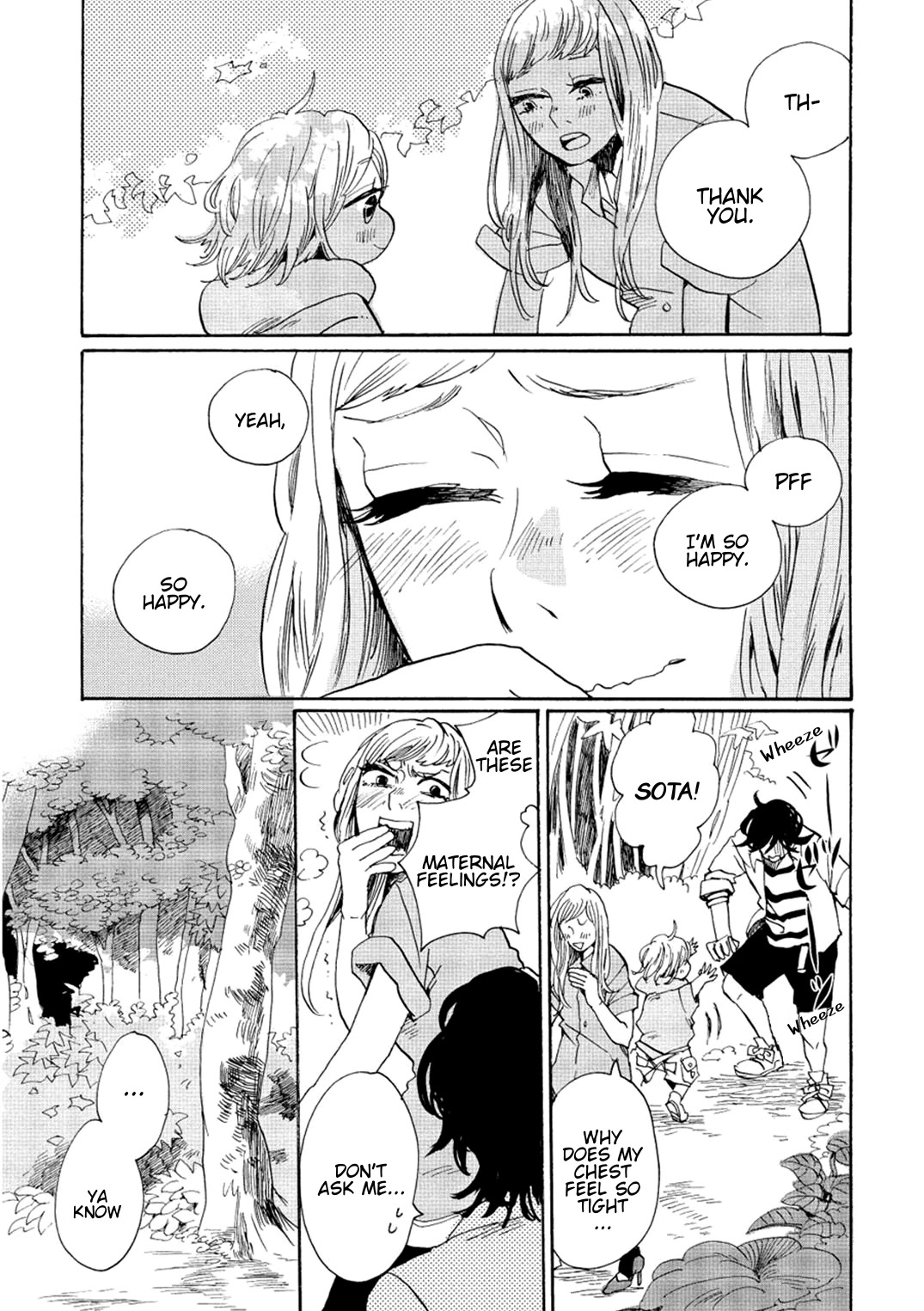 Udon no Kuni no Kin'iro Kemari Chapter 7 page 28 - Chapter 7: Kazura Bridge