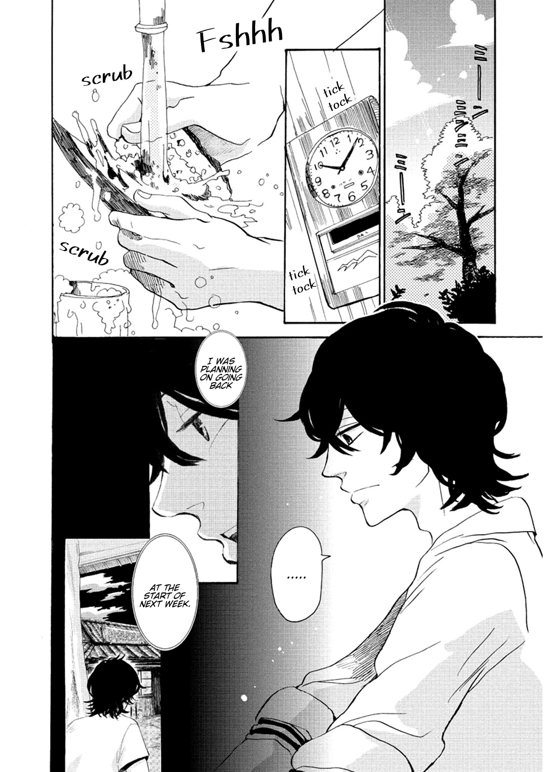 Udon no Kuni no Kin'iro Kemari Chapter 7 page 6 - Chapter 7: Kazura Bridge