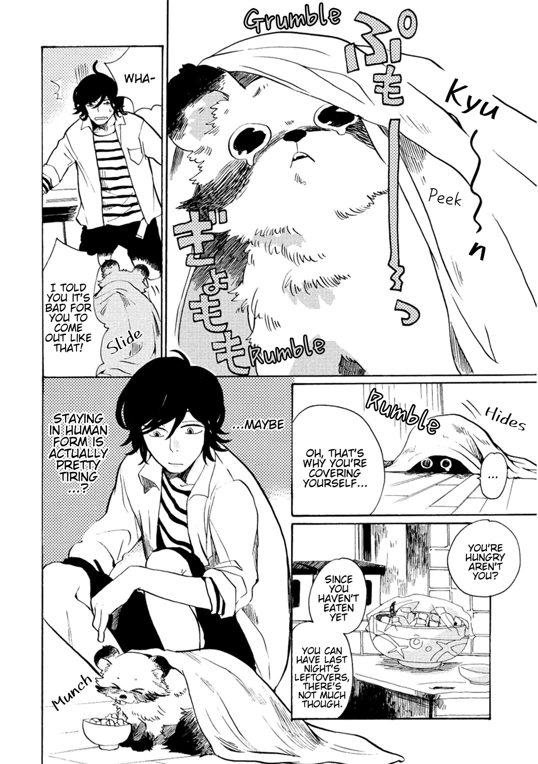 Udon no Kuni no Kin'iro Kemari Chapter 7 page 8 - Chapter 7: Kazura Bridge