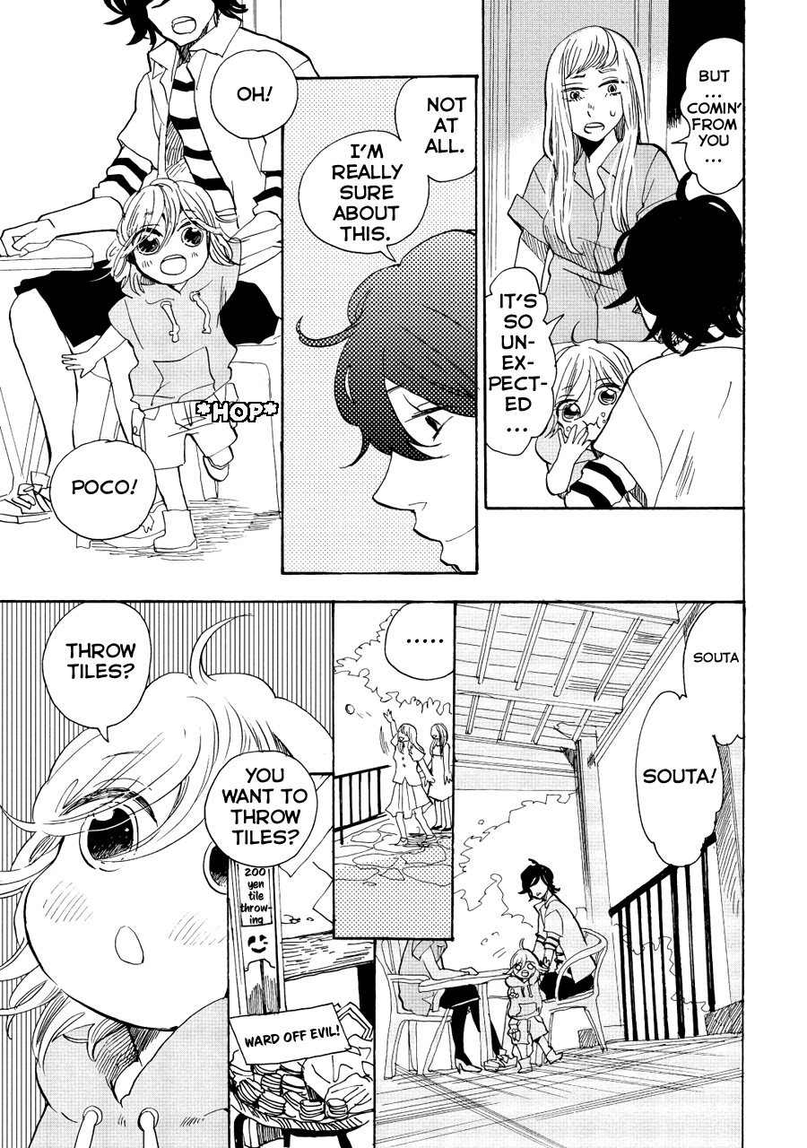 Udon no Kuni no Kin'iro Kemari Chapter 8 page 18 - Chapter 8: Yashima