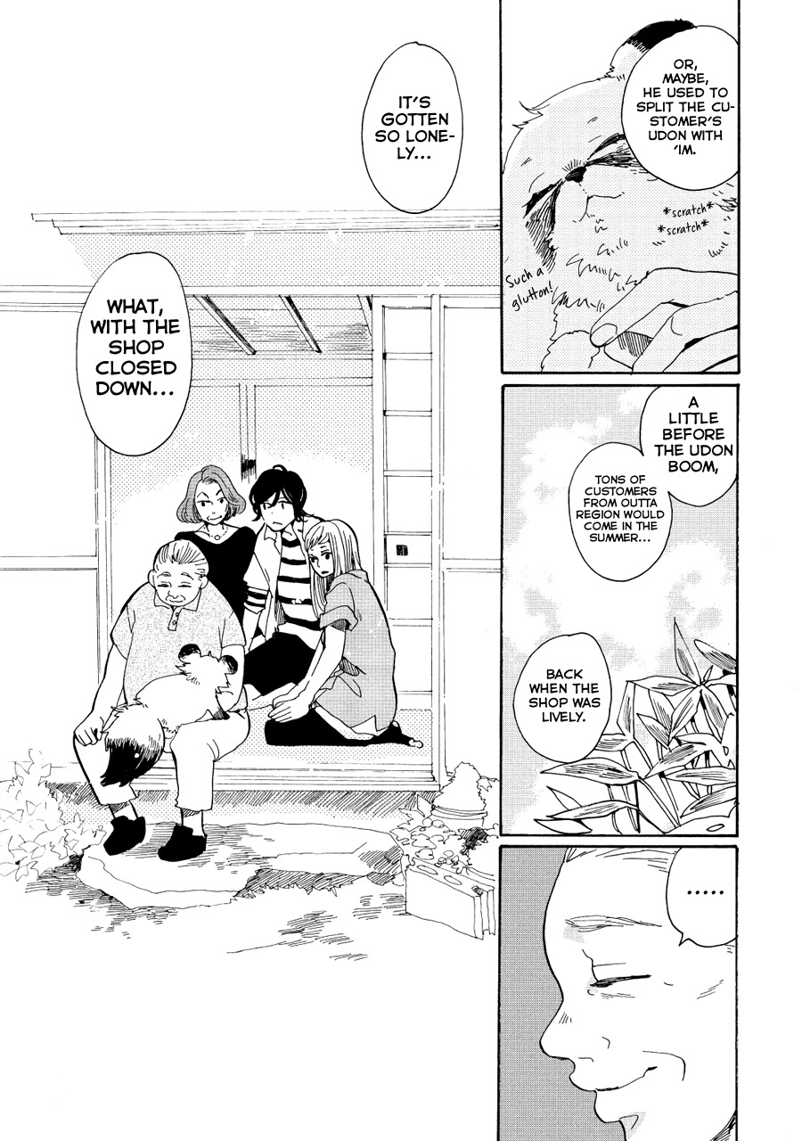 Udon no Kuni no Kin'iro Kemari Chapter 9 page 20 - Chapter 9: Kamado
