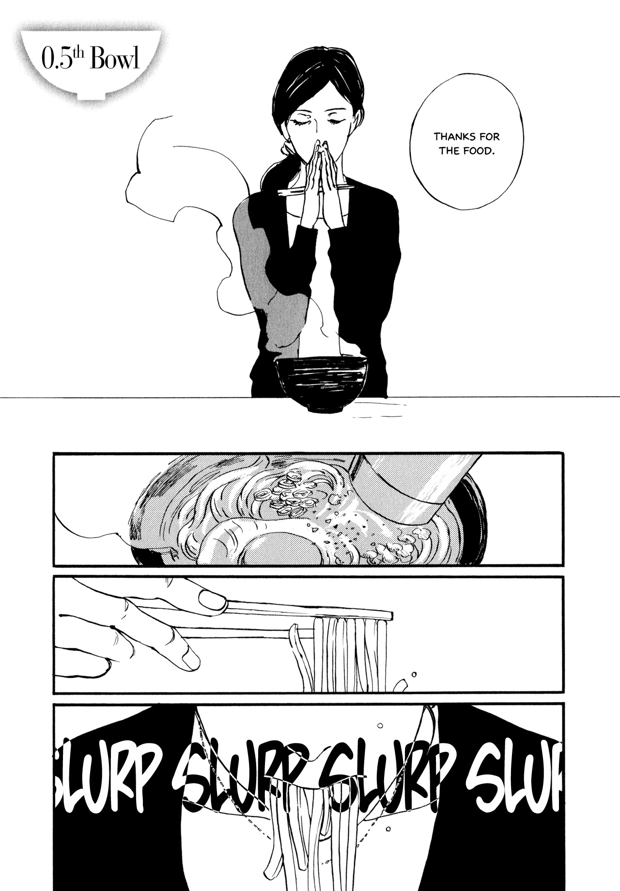 Udon no Onna Chapter 2 page 1 - Chapter 2: 0.5th Bowl
