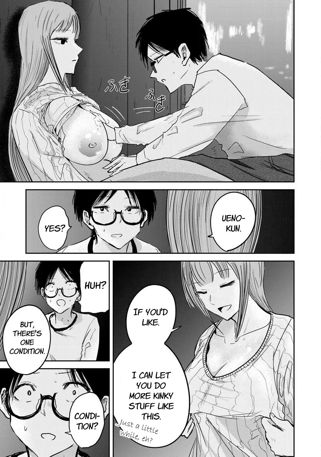 Ueno-kun Has Been Developed Chapter 10 page 15 - Chapter 10: Slave to the Breasts - Part 2