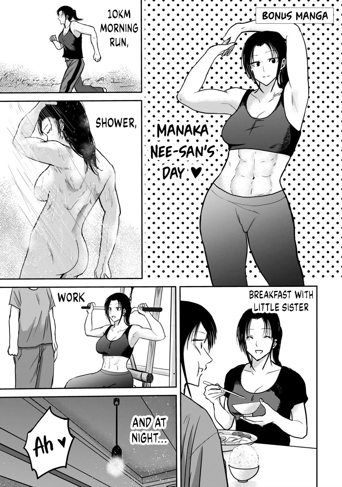 Ueno-kun Has Been Developed Chapter 16.5 page 1 - Chapter 16.5: Manaka Nee-san's Day