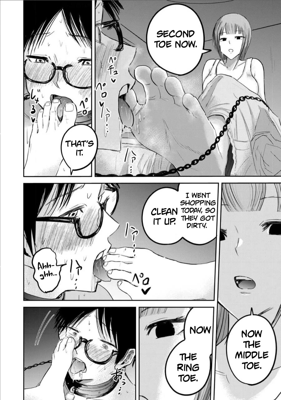 Ueno-kun Has Been Developed Chapter 17 page 12 - Chapter 17: Life in Confinement: Foot Licking