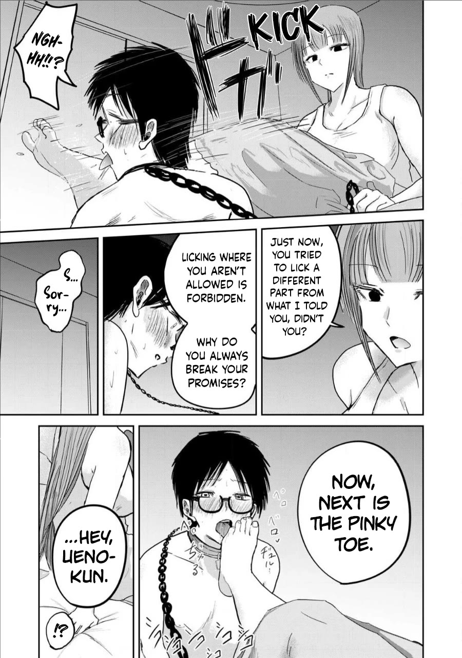 Ueno-kun Has Been Developed Chapter 17 page 13 - Chapter 17: Life in Confinement: Foot Licking