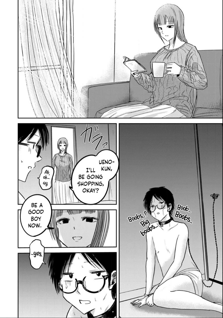 Ueno-kun Has Been Developed Chapter 19 page 8 - Chapter 19: Life in Confinement: Wet & Sticky Edition