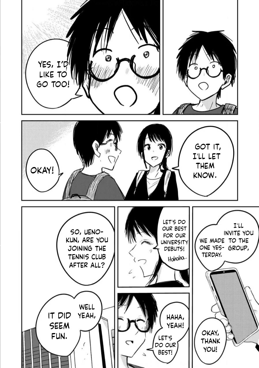 Ueno-kun Has Been Developed Chapter 3 page 4 - Chapter 3: Tsubami's Tongue