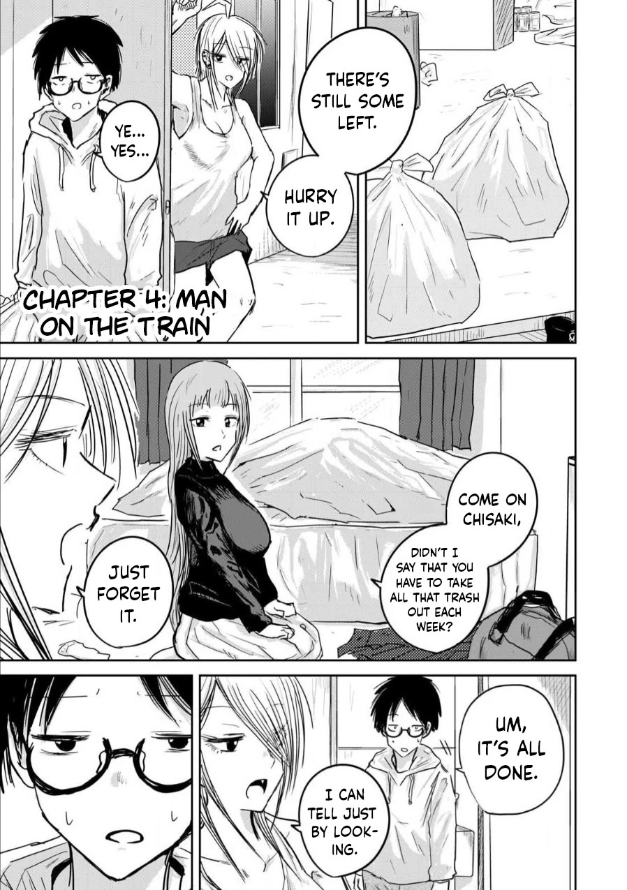 Ueno-kun Has Been Developed Chapter 4 page 1 - Chapter 4: Man on the Train