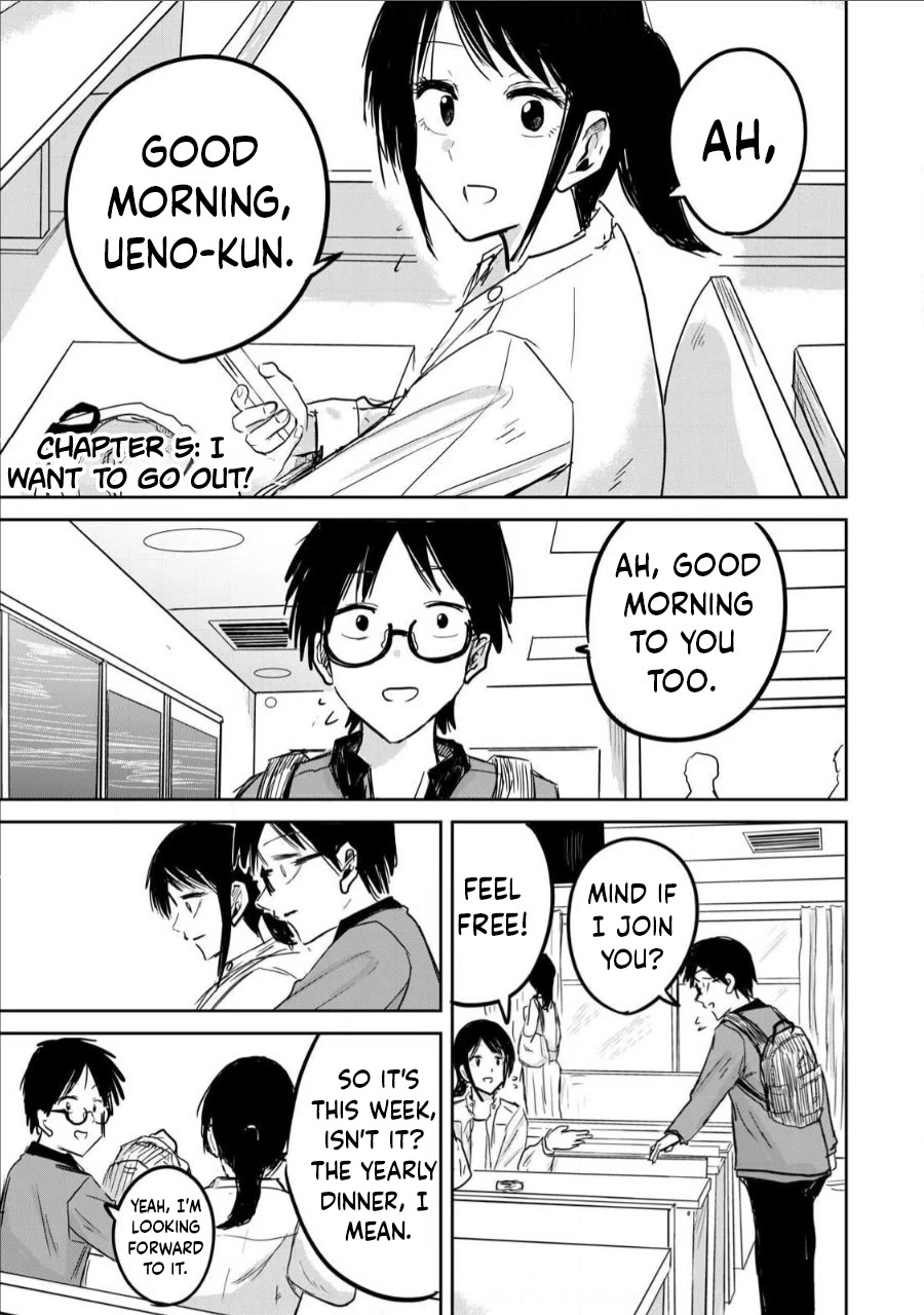Ueno-kun Has Been Developed Chapter 5 page 1 - Chapter 5: I Want to Go Out!
