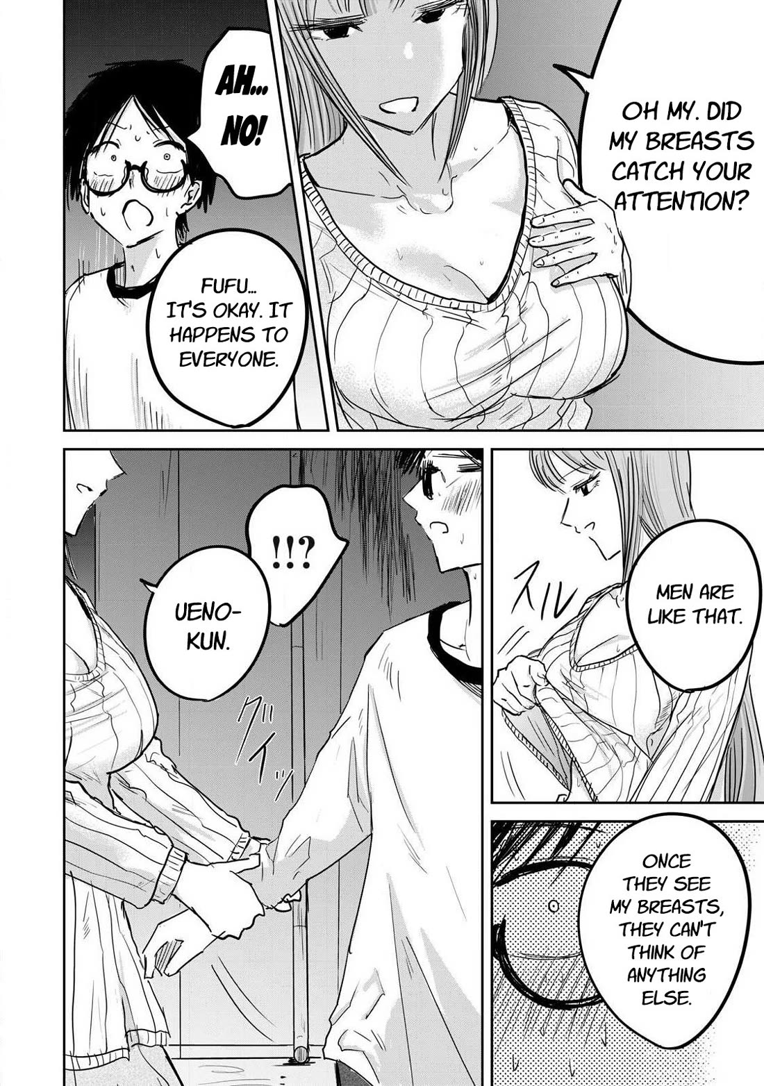 Ueno-kun Has Been Developed Chapter 9 page 17 - Chapter 9: Slave to the Breasts - Part 1