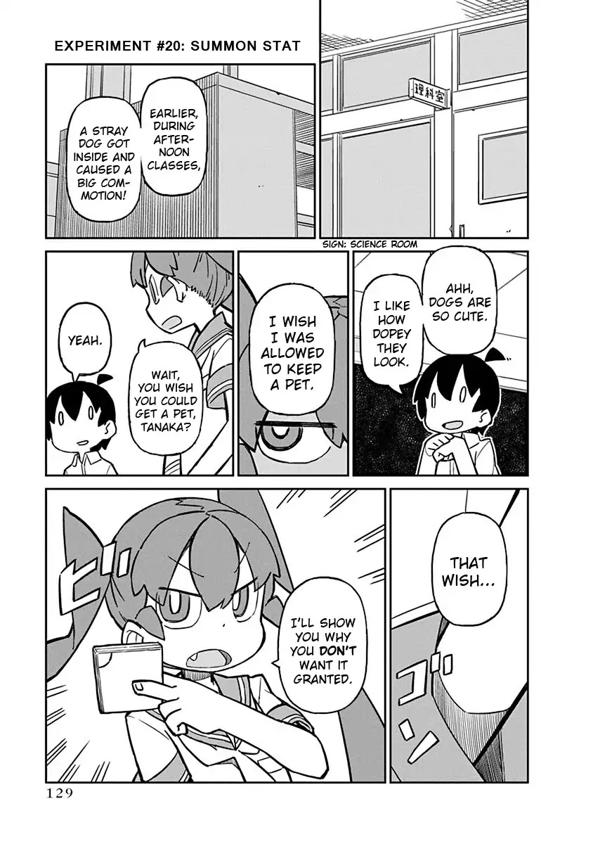Ueno-san wa Bukiyou Chapter 20 page 1 - Chapter 20: Summon Stat