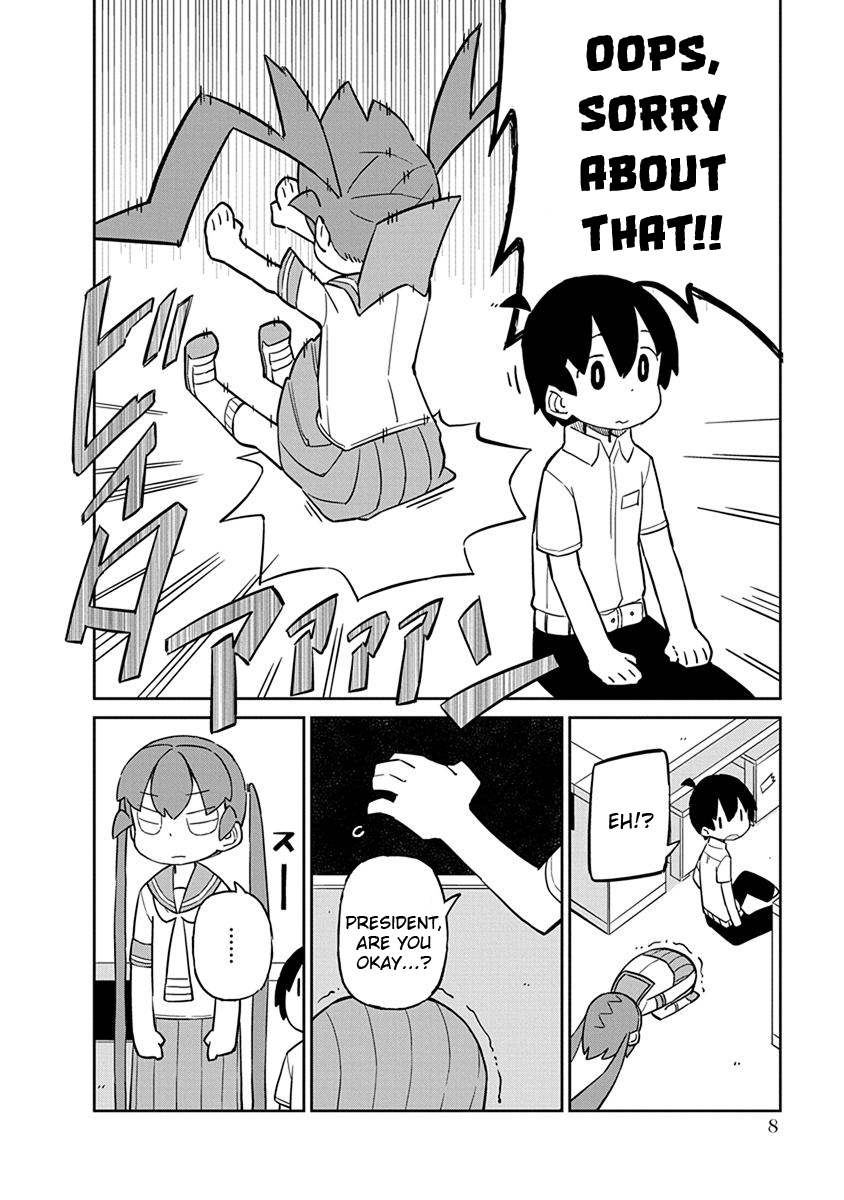 Ueno-san wa Bukiyou Chapter 21 page 10 - Chapter 21: Invisibloomers