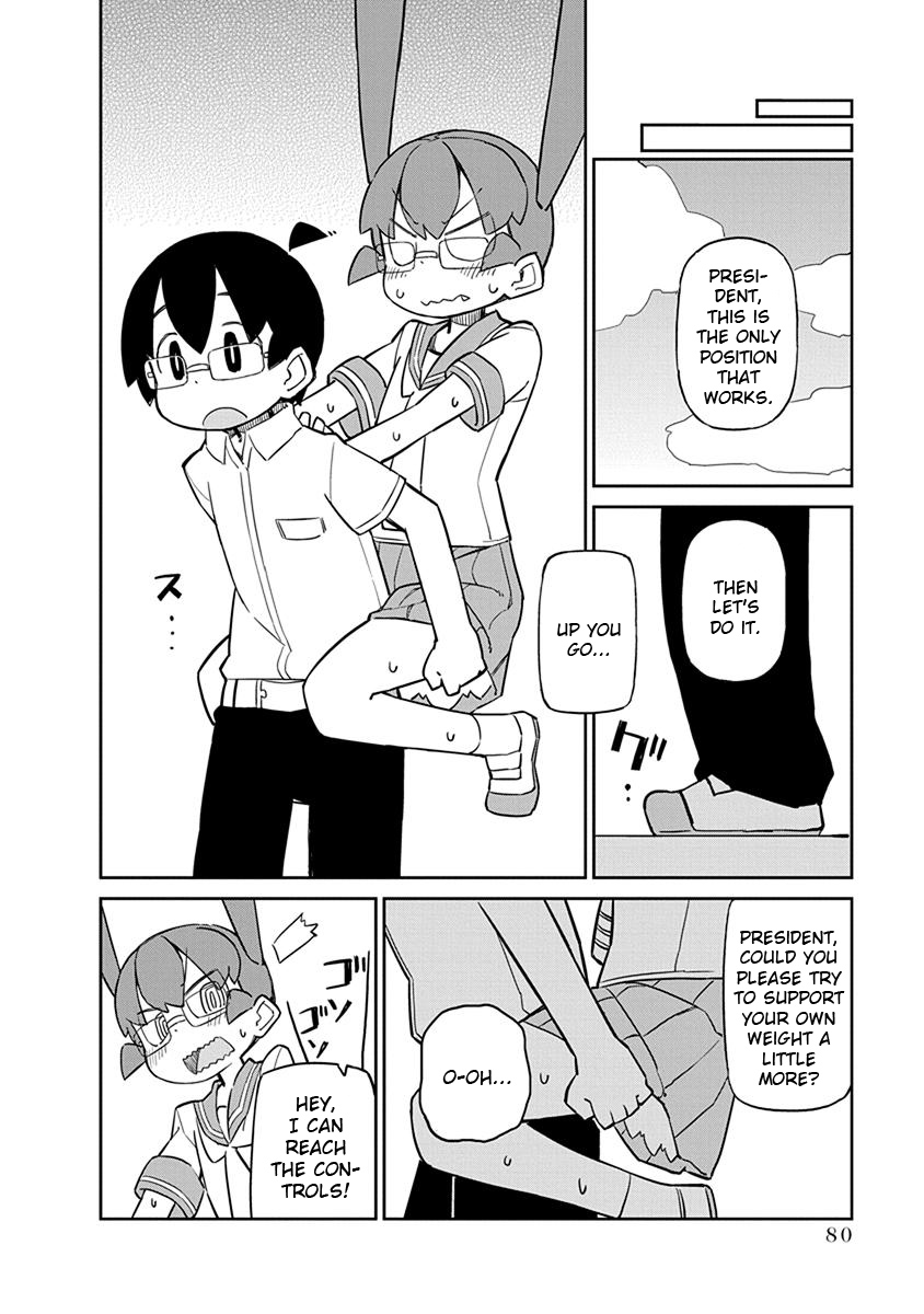 Ueno-san wa Bukiyou Chapter 36 page 8 - Chapter 36: Joysticker
