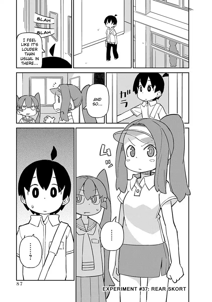 Ueno-san wa Bukiyou Chapter 37 page 1 - Chapter 37: Rear Skort