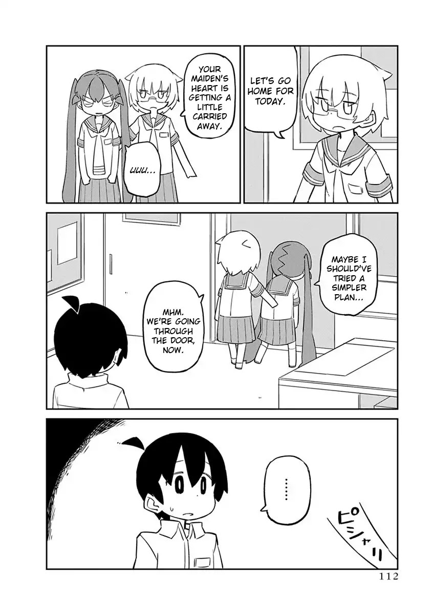 Ueno-san wa Bukiyou Chapter 38 page 12 - Chapter 38: Refleggings