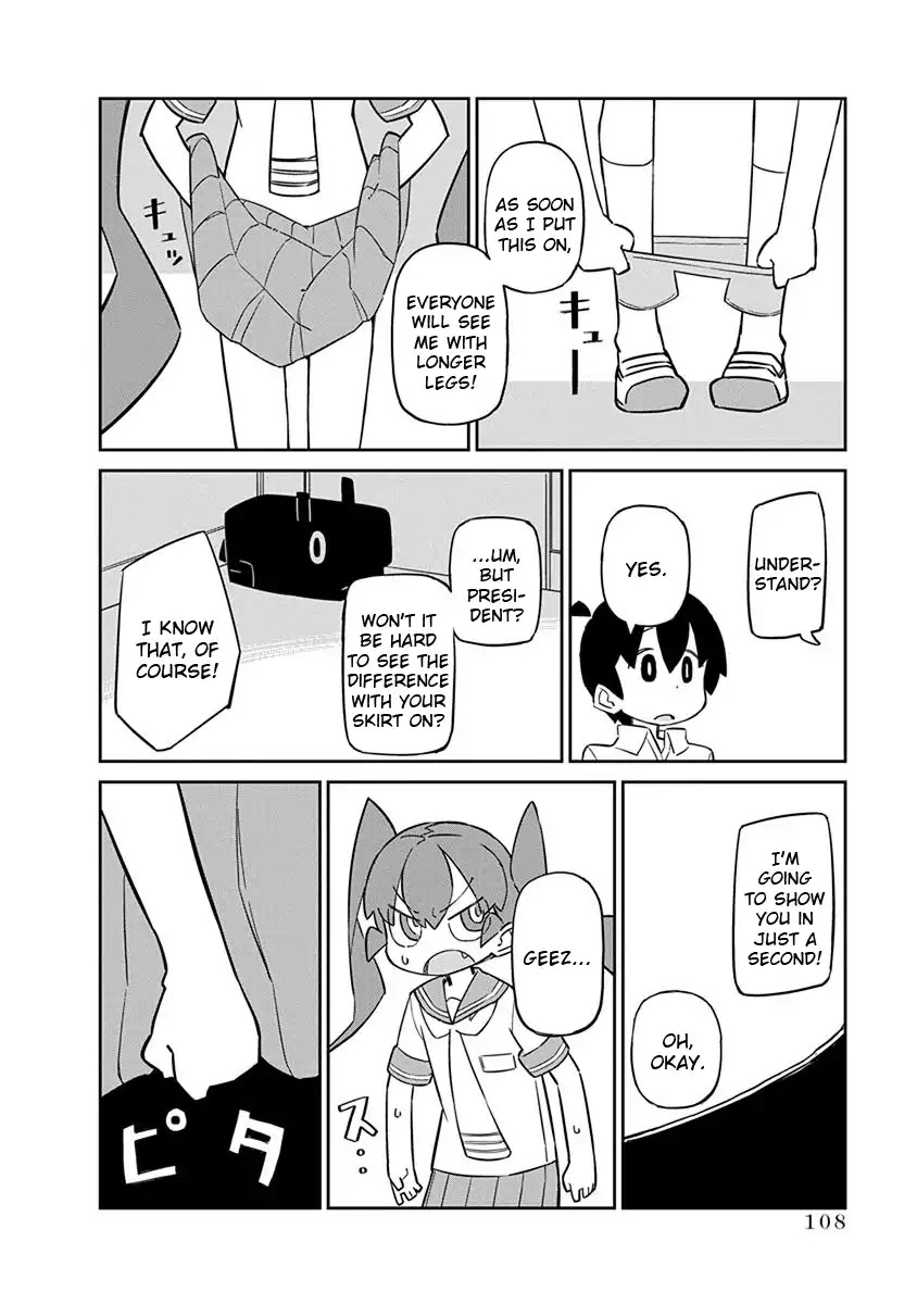 Ueno-san wa Bukiyou Chapter 38 page 8 - Chapter 38: Refleggings