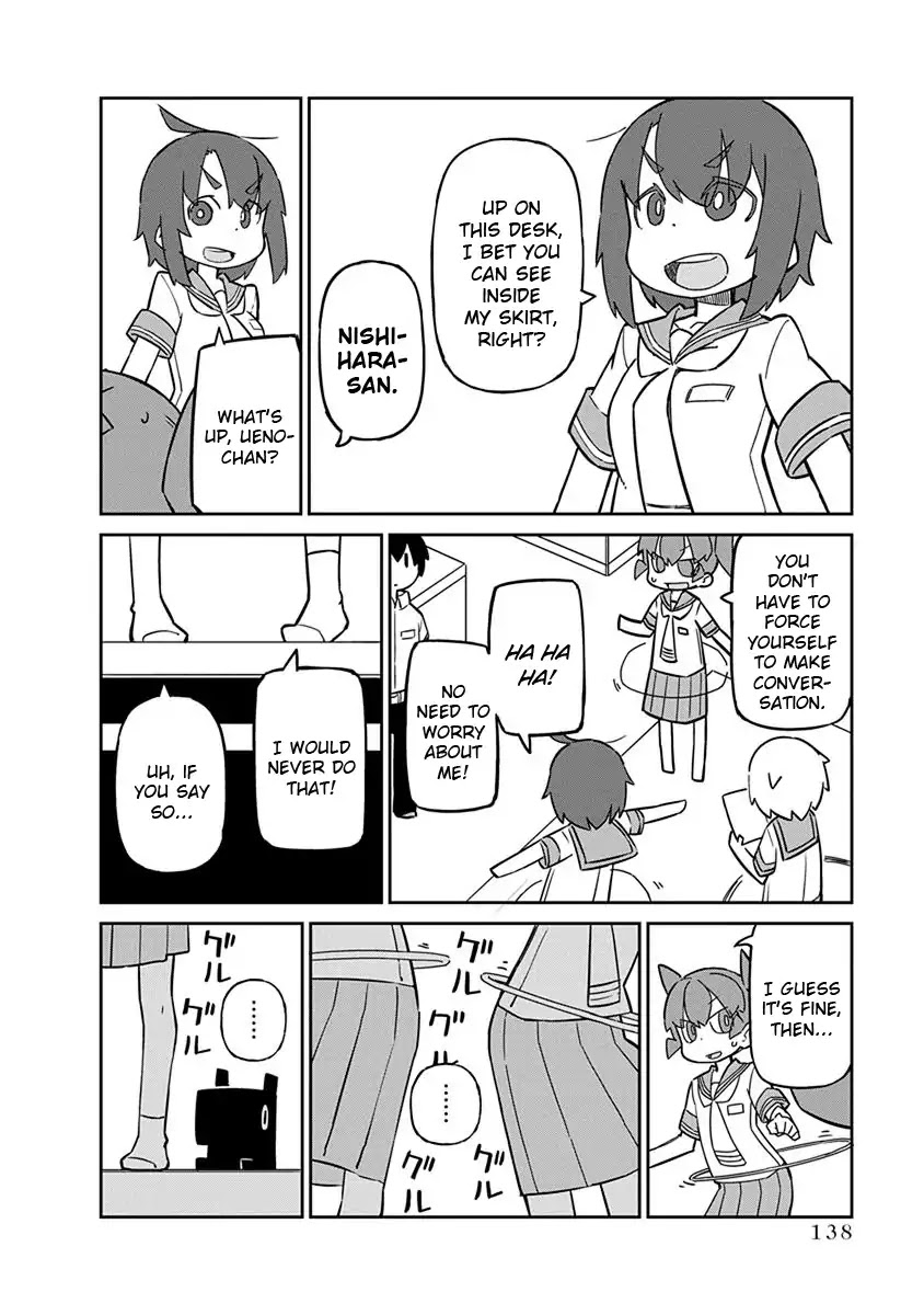 Ueno-san wa Bukiyou Chapter 40 page 10 - Chapter 40: Hula Huloop