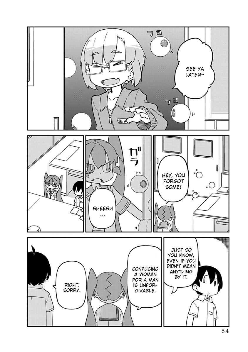 Ueno-san wa Bukiyou Chapter 44 page 10 - Chapter 44: Eye Spy