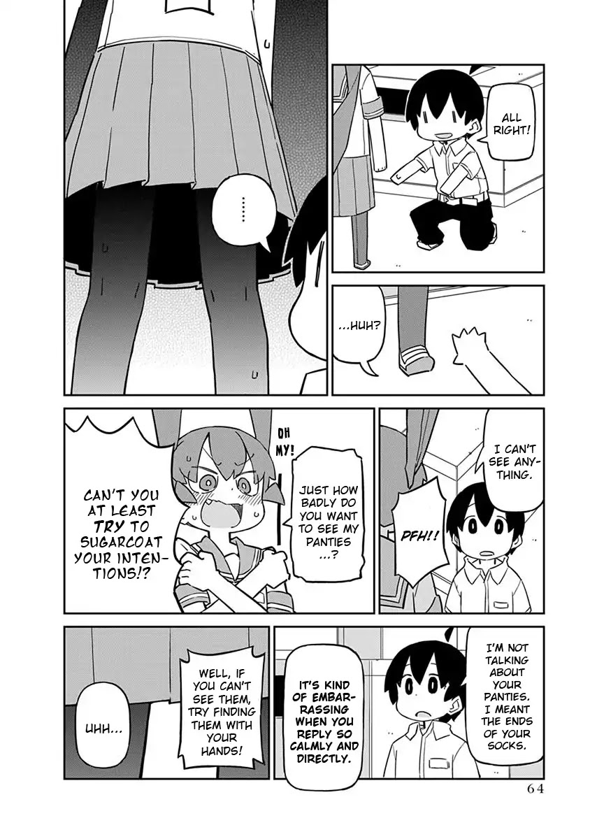 Ueno-san wa Bukiyou Chapter 45 page 6 - Chapter 45: Sock Guarder Jr.