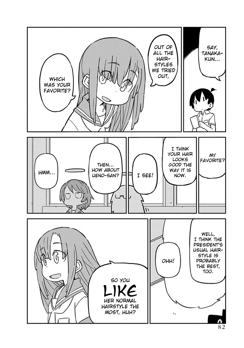 Ueno-san wa Bukiyou Chapter 46 page 10 - Chapter 46: Prep-hair