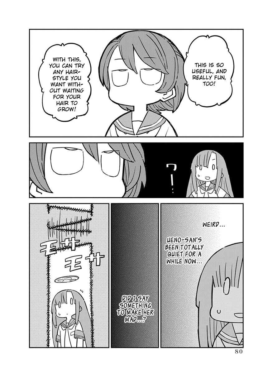 Ueno-san wa Bukiyou Chapter 46 page 8 - Chapter 46: Prep-hair