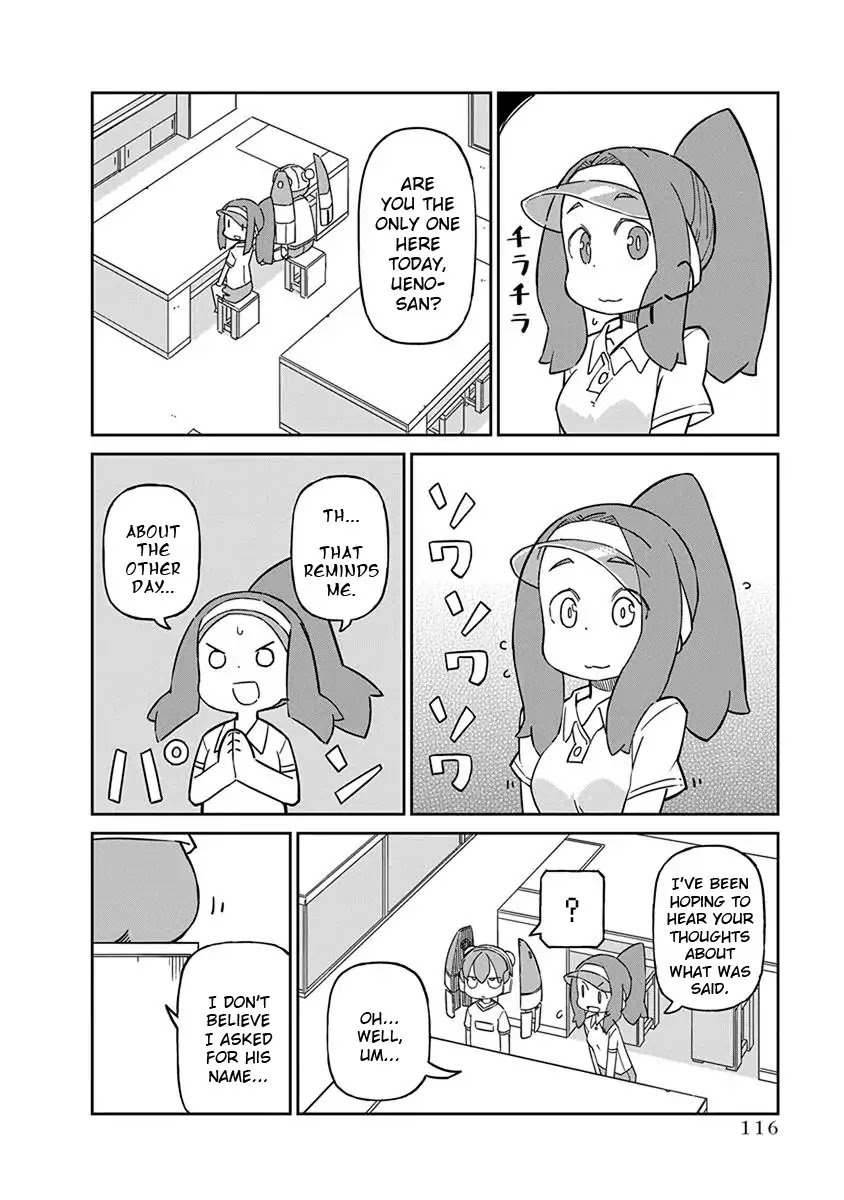 Ueno-san wa Bukiyou Chapter 49 page 2 - Chapter 49: P0GO Stick