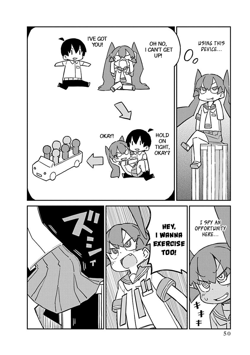 Ueno-san wa Bukiyou Chapter 54 page 6 - Chapter 54: Weighbels