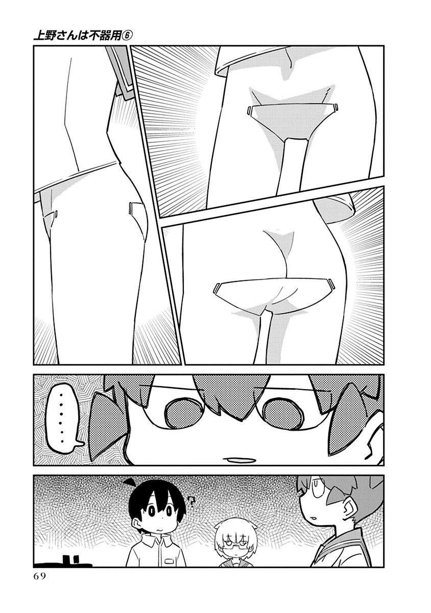 Ueno-san wa Bukiyou Chapter 55 page 11 - Chapter 55: Nonederwear