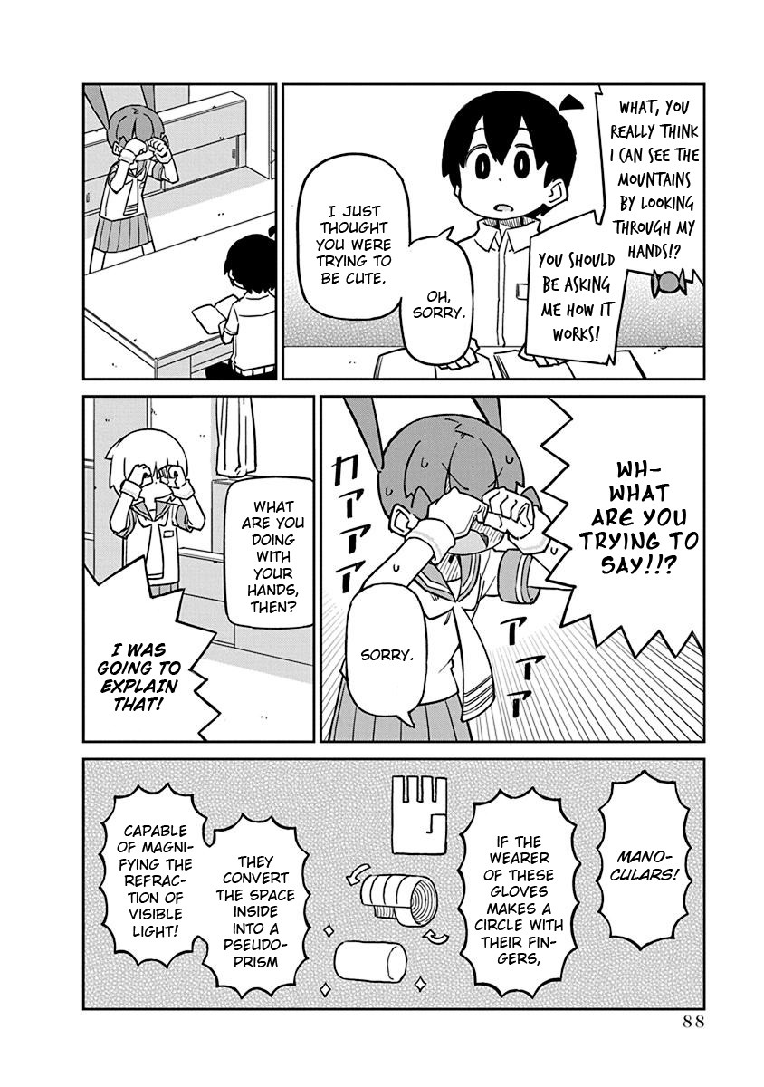 Ueno-san wa Bukiyou Chapter 57 page 2 - Chapter 57: Manoculars