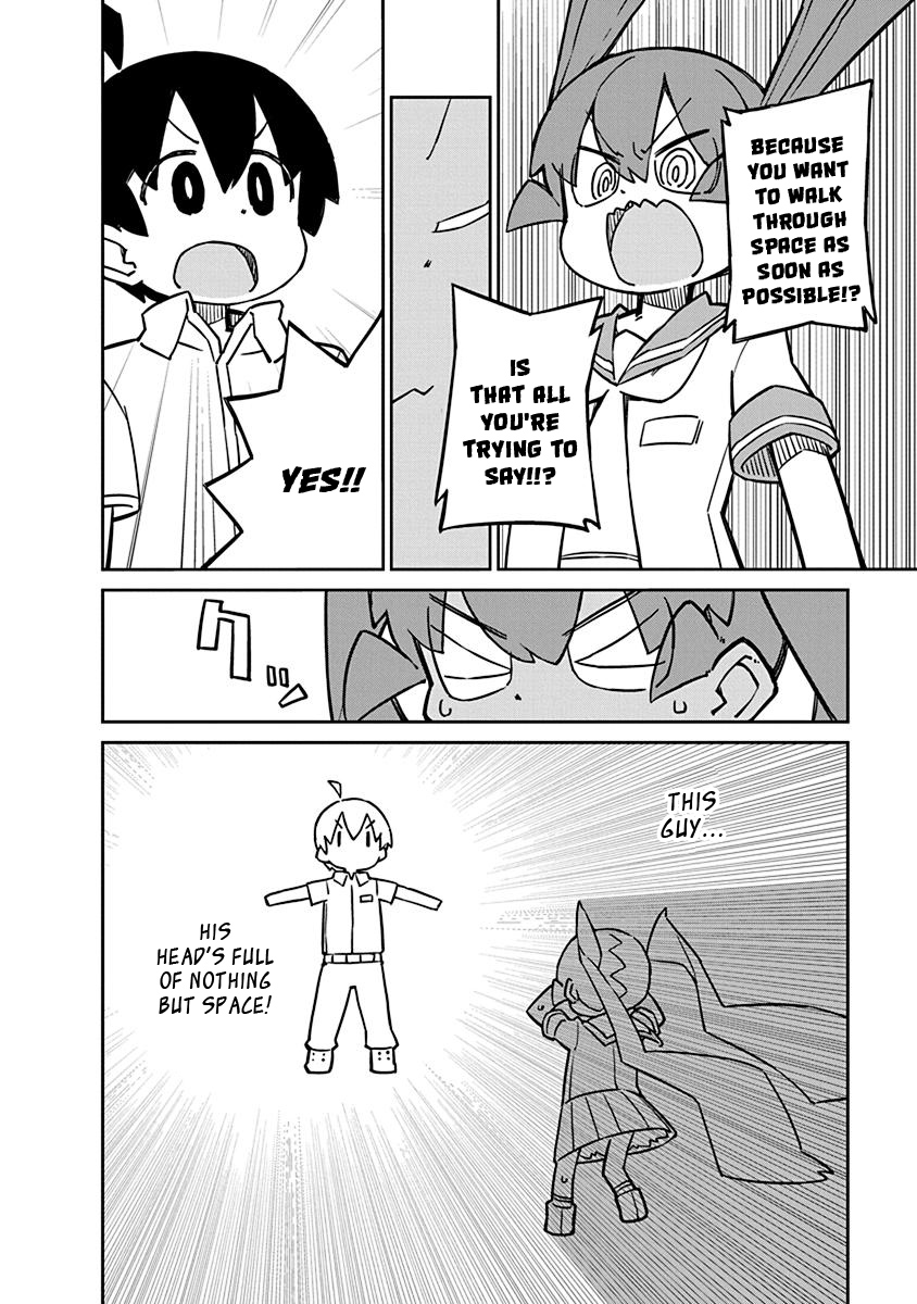 Ueno-san wa Bukiyou Chapter 58 page 10 - Chapter 58: Spacewalkers
